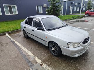 2005 Hyundai Accent ТагАЗ II, серый, 160000 рублей, вид 2