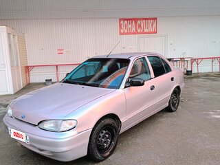 1997 Hyundai Accent I, серебристый, 299000 рублей, вид 1