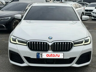 2022 BMW 5 серии 520i VII (G30/G31/G38) Рестайлинг, синий, 4999777 рублей, вид 2