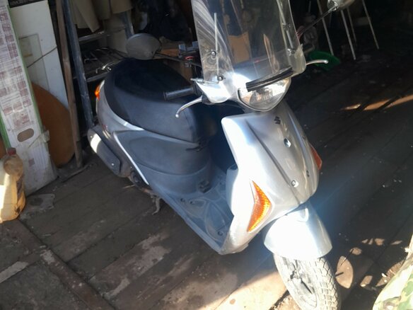 2010 Suzuki Lets 5, серебристый, 73000 рублей - вид 2