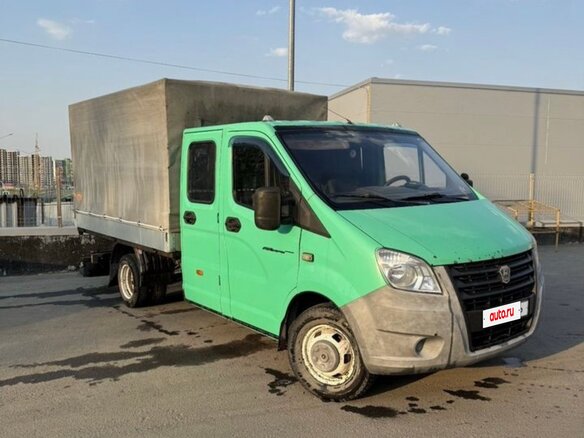2014 ГАЗ ГАЗель Next, зелёный, 1500000 рублей - вид 1