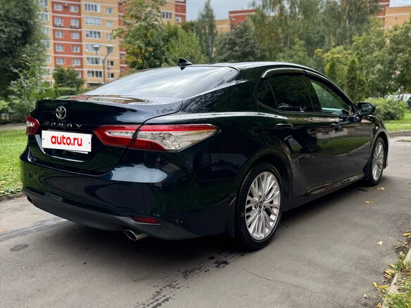 2018 Toyota Camry VIII (XV70), синий, 2850000 рублей - вид 5