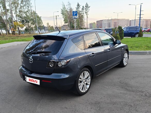 2008 Mazda 3 I (BK) Рестайлинг, серый, 780000 рублей - вид 12