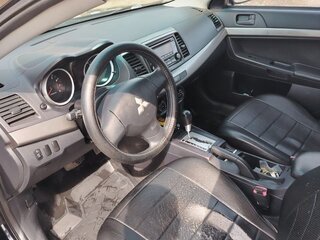 2013 Mitsubishi Lancer X Рестайлинг, чёрный, 700000 рублей, вид 5