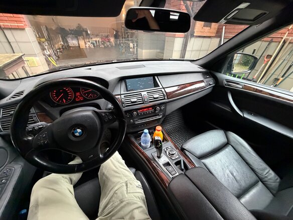 2010 BMW X5 35d II (E70) Рестайлинг, чёрный - вид 8