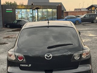 2008 Mazda 3 I (BK) Рестайлинг, чёрный, 450000 рублей, вид 2
