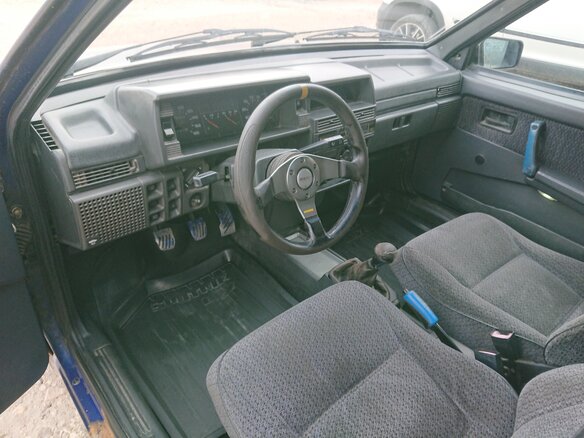 2004 Lada (ВАЗ) 21093i, синий, 110000 рублей - вид 9