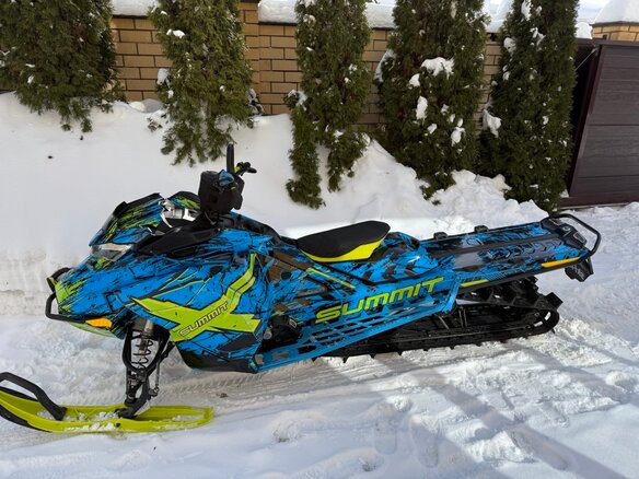 2018 BRP Ski-Doo Summit 850, синий, 999999 рублей - вид 9