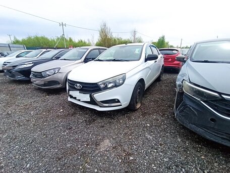 2016 Lada (ВАЗ) Vesta I, белый, 343000 рублей, вид 1