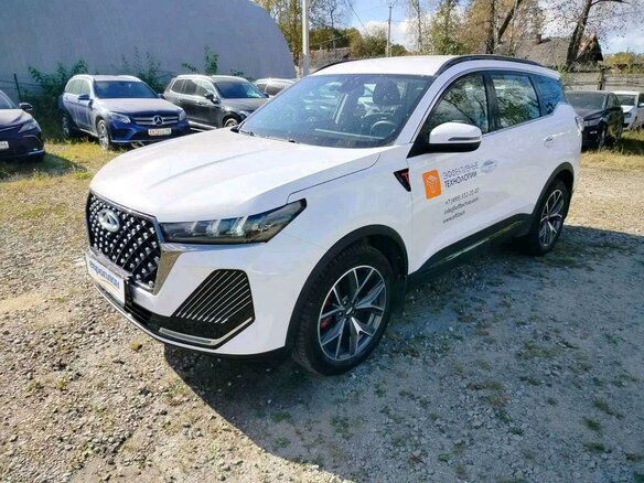 2024 Chery Tiggo 7 Pro Max I Рестайлинг, белый, 2180000 рублей - вид 1
