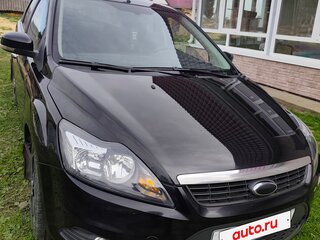 2009 Ford Focus II Рестайлинг, чёрный, 620000 рублей, вид 2