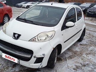 2010 Peugeot 107 I Рестайлинг, белый, 320000 рублей, вид 5