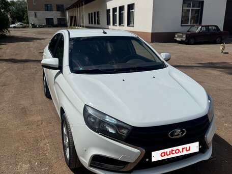 2017 Lada (ВАЗ) Vesta I, белый, 750000 рублей, вид 2