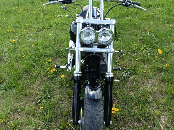 2010 Harley-Davidson Fat Bob, чёрный, 800000 рублей - вид 10