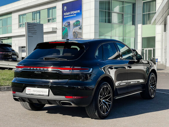 2020 Porsche Macan I Рестайлинг, чёрный, 4468227 рублей - вид 4