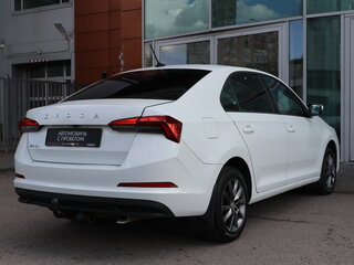 2020 Skoda Rapid I Рестайлинг, белый, 1370000 рублей, вид 5