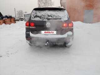 2008 Volkswagen Touareg I Рестайлинг, коричневый, 1170000 рублей, вид 2