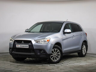 2012 Mitsubishi ASX I, серебристый, 869777 рублей, вид 1