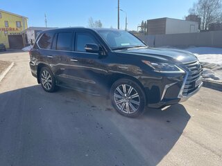 2016 Lexus LX 570 III Рестайлинг 2, чёрный, 10500000 рублей, вид 3
