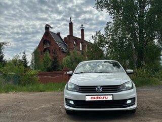 2013 Volkswagen Polo V, белый, 885000 рублей, вид 3