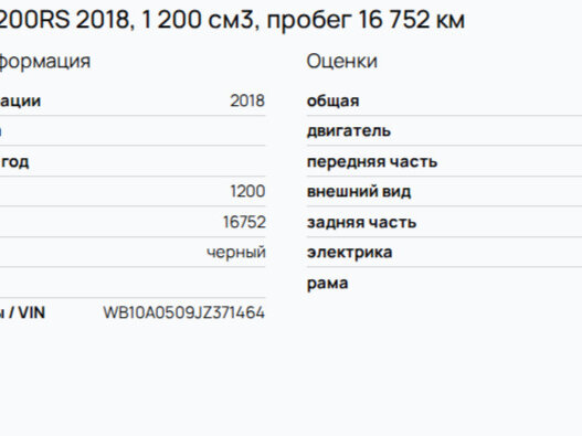 2018 BMW R 1200 RS, чёрный, 1080000 рублей - вид 4