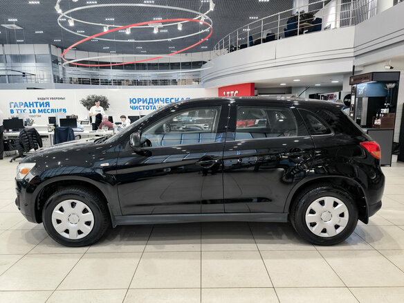 2014 Mitsubishi ASX I Рестайлинг, чёрный, 1200000 рублей - вид 7