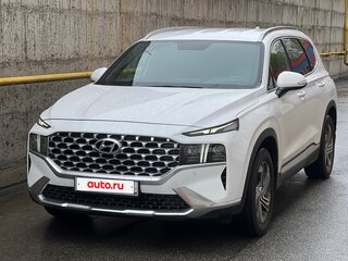 2021 Hyundai Santa Fe IV Рестайлинг, белый, 3850000 рублей, вид 2