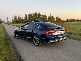 2017 Audi S5 II (F5), синий, 3450000 рублей, вид 2