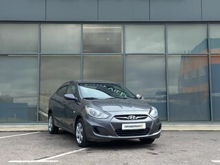 2011 Hyundai Solaris I, чёрный, 593000 рублей, вид 2