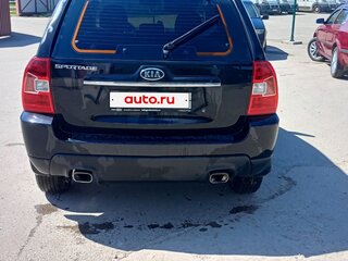 2009 Kia Sportage II Рестайлинг, чёрный, 700000 рублей, вид 3