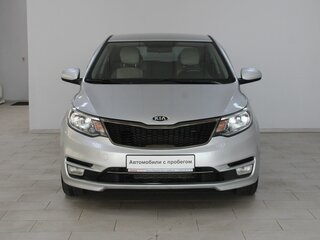 2017 Kia Rio III Рестайлинг, серебристый, 1099900 рублей, вид 2