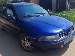 2003 Mitsubishi Carisma I Рестайлинг, синий, 130000 рублей, вид 2