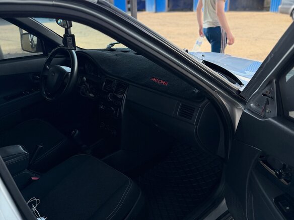 2012 Lada (ВАЗ) Priora I, серебристый, 435000 рублей - вид 3