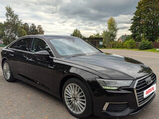 2020 Audi A6 40 TFSI V (C8), чёрный, 2900000 рублей, вид 3
