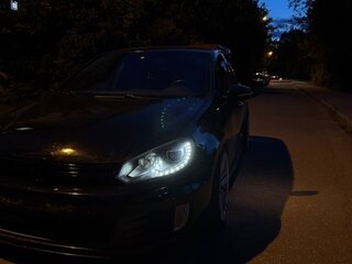 2011 Volkswagen Golf GTI VI, чёрный, 1150000 рублей, вид 3