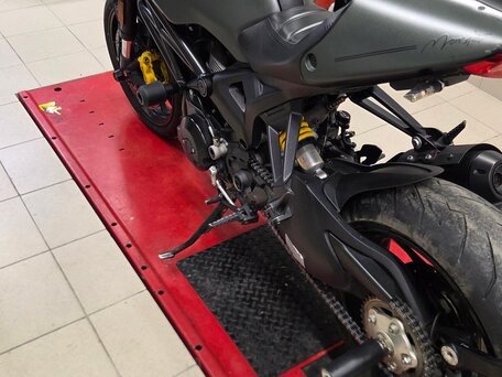 2013 Ducati Monster 1100, зелёный, 800000 рублей, вид 5