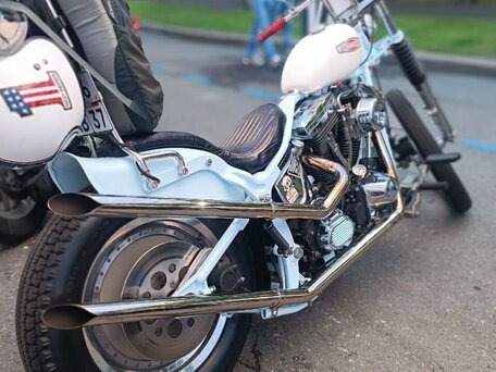 1995 Harley-Davidson Heritage Classic, серый, 2000000 рублей, вид 2