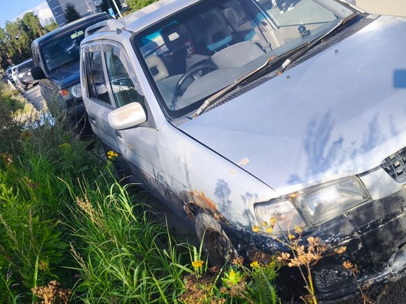 1997 Mazda Demio I (DW), серый, 62000 рублей - вид 3