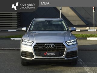 2018 Audi Q5 II (FY), серебристый, 3500000 рублей, вид 3