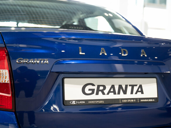 2026 Lada (ВАЗ) Granta I Рестайлинг, синий - вид 19