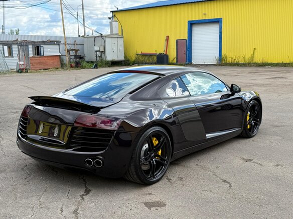2008 Audi R8 V8 I (Typ 42), чёрный - вид 9