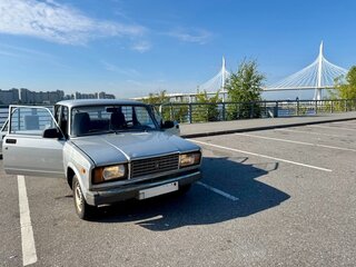 2011 Lada (ВАЗ) 2107, серебристый, 300000 рублей, вид 4