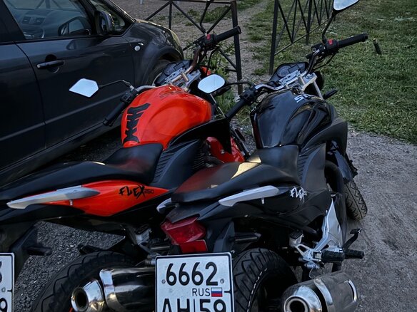 2014 Stels Flex 250, оранжевый, 105000 рублей - вид 4
