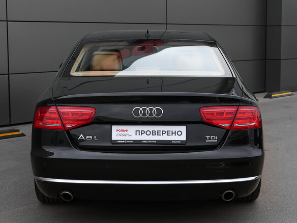 2012 Audi A8 III (D4), чёрный, 1849000 рублей - вид 5