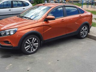 2021 Lada (ВАЗ) Vesta Cross I, оранжевый, 1250000 рублей, вид 4