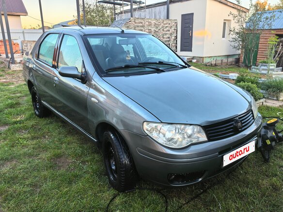 2009 Fiat Albea I Рестайлинг, серый