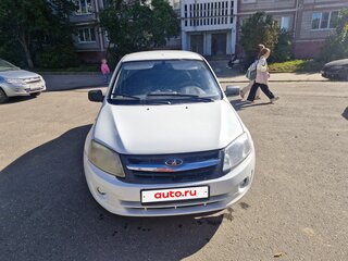 2015 Lada (ВАЗ) Granta I, белый, 180000 рублей, вид 2