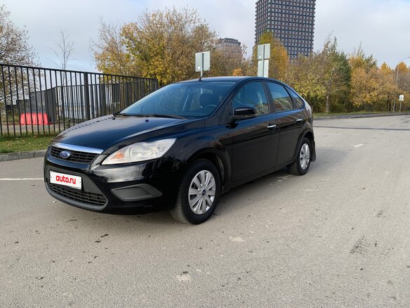 2009 Ford Focus II Рестайлинг, чёрный, 485000 рублей