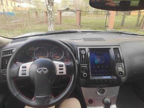 2003 Infiniti FX35 I (S50), серебристый, 599000 рублей - вид 5