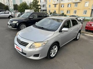2008 Toyota Corolla X (E140, E150), серебристый, 820000 рублей, вид 1